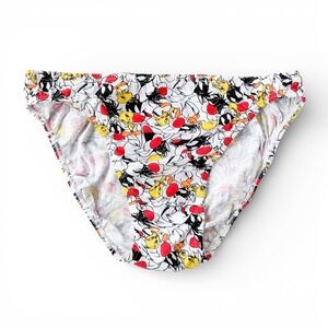 Vintage 90s NOS Looney Tunes Tweety Sylvester Bikini Panties Underwear Women's 7